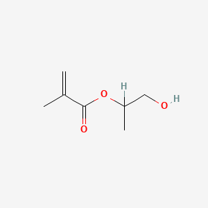 Chemical structure of Hydroxypropyl methacrylate