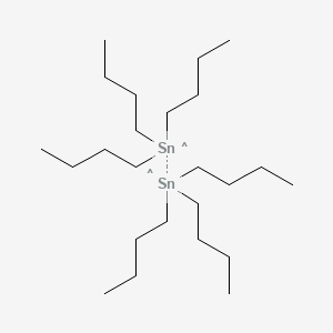 Chemical structure of Hexabutyldistannane