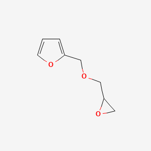 Chemical structure of Furfuryl glycidyl ether