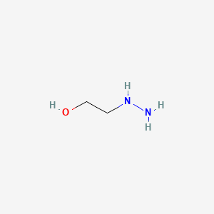 Chemical structure of 2-Hydrazinoethanol