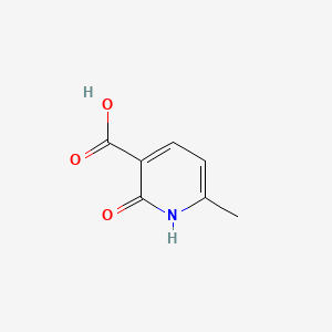 Chemical structure of 6-Methyl-2-pyridone-3-carboxylic acid