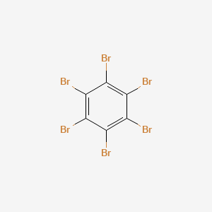 Chemical structure of Hexabromobenzene
