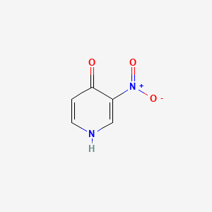 Chemical structure of 4-Hydroxy-3-nitropyridine