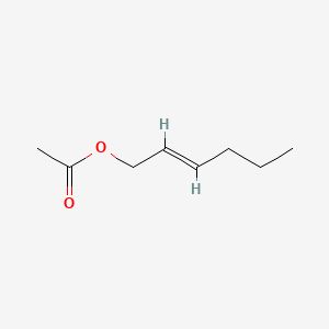 Chemical structure of 2-Hexen-1-ol, 1-acetate