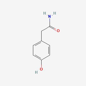 Chemical structure of 4-Hydroxyphenylacetamide