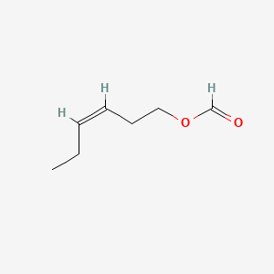 Chemical structure of cis-3-Hexenyl formate