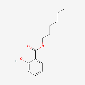 Chemical structure of Hexyl salicylate