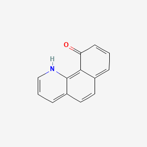 Chemical structure of 10-Hydroxybenzo[h]quinoline