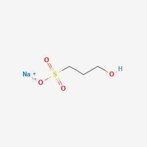 Chemical structure of 3-Hydroxy-1-propanesulfonic acid sodium salt