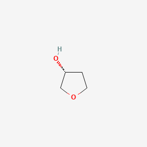 Chemical structure of (-)-3-Hydroxytetrahydrofuran