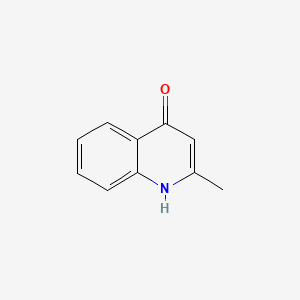 Chemical structure of 2-Methylquinolin-4-ol