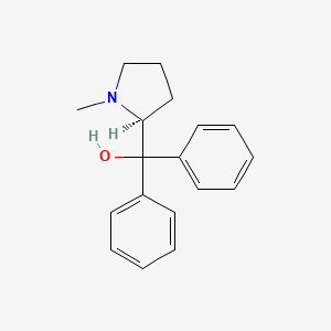 Chemical structure of (1-Methylpyrrolidin-2-yl)-diphenylmethanol