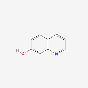 Chemical structure of 7-Hydroxyquinoline