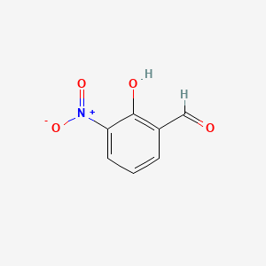 Chemical structure of 2-Hydroxy-3-nitrobenzaldehyde