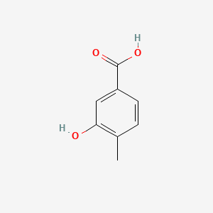Chemical structure of 3-Hydroxy-4-methylbenzoic Acid
