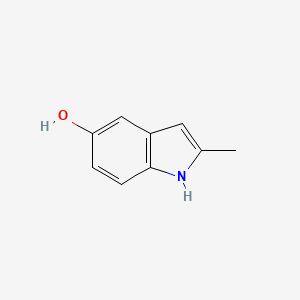 Chemical structure of 2-methyl-1H-indol-5-ol