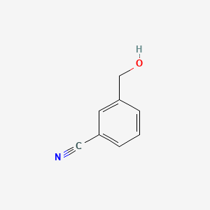Chemical structure of 3-(Hydroxymethyl)benzonitrile