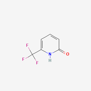 Chemical structure of 2-Hydroxy-6-trifluoromethylpyridine
