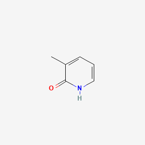 Chemical structure of 2-Hydroxy-3-methylpyridine
