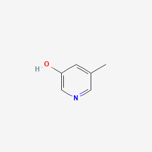 Chemical structure of 3-Hydroxy-5-methylpyridine