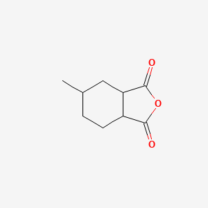Chemical structure of Hexahydro-4-methylphthalic anhydride, mixture of cis and trans