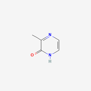 Chemical structure of 2-Hydroxy-3-methylpyrazine