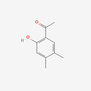 Chemical structure of 2’-Hydroxy-4’,5’-dimethylacetophenone