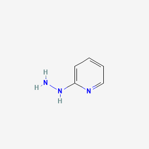 Chemical structure of 2-Hydrazinopyridine