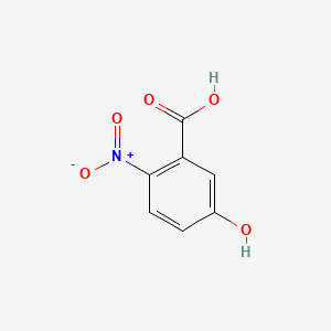 Chemical structure of 5-Hydroxy-2-nitrobenzoic Acid
