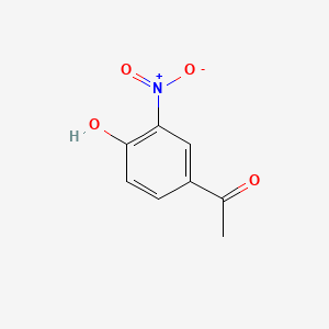 Chemical structure of 4′-Hydroxy-3′-nitroacetophenone