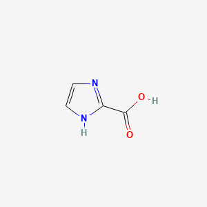 Chemical structure of 2-Imidazolecarboxylic Acid