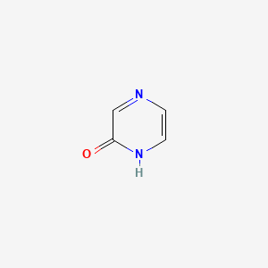 Chemical structure of 2-Hydroxypyrazine