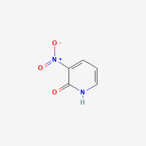 Chemical structure of 2-Hydroxy-3-nitropyridine
