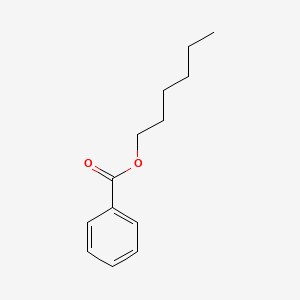 Chemical structure of Hexyl benzoate