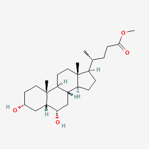 Chemical structure of Methyl Hyodeoxycholate