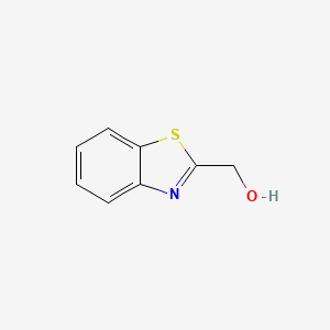 Chemical structure of 2-Benzothiazolemethanol