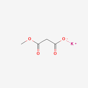 Chemical structure of Methyl potassium malonate