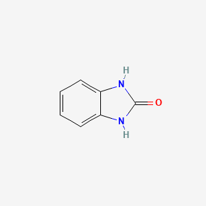 Chemical structure of 2-Hydroxybenzimidazole