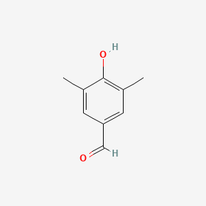 Chemical structure of 4-Hydroxy-3,5-dimethylbenzaldehyde