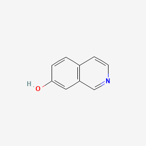 Chemical structure of 7-Isoquinolinol