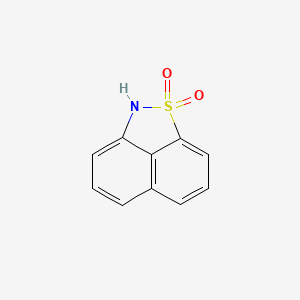 Chemical structure of 1,8-Naphthosultam