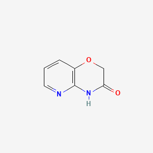 Chemical structure of 2H-Pyrido[4,3-b]-1,4-oxazin-3-(4H)-one
