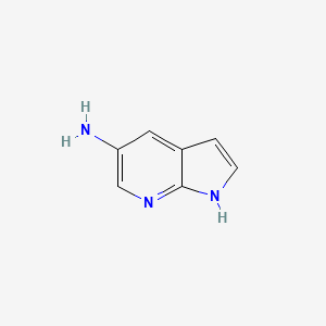 Chemical structure of 1H-Pyrrolo[2,3-b]pyridin-5-ylamine