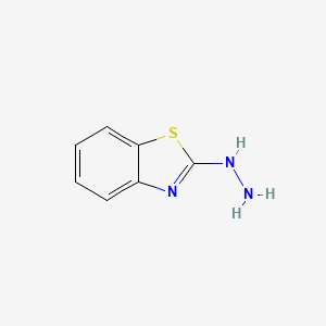 Chemical structure of 2-Hydrazinobenzothiazole