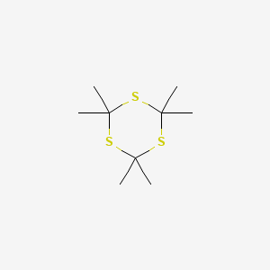 Chemical structure of Trithioacetone