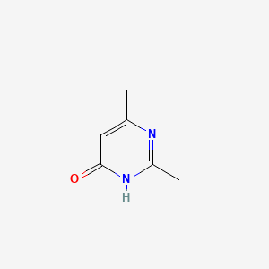 Chemical structure of 2,6-Dimethyl-1H-pyrimidin-4-one