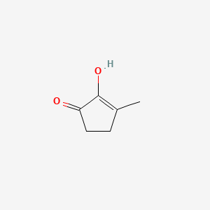 Chemical structure of Methyl cyclopentenolone