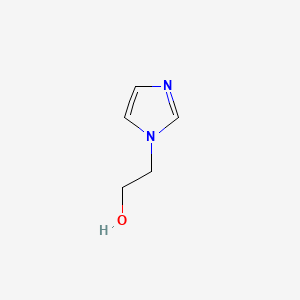 Chemical structure of 1-(2-Hydroxyethyl)imidazole