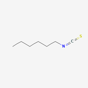 Chemical structure of Hexyl isothiocyanate