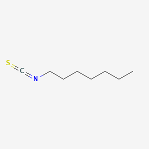 Chemical structure of 1-Heptyl isothiocyanate